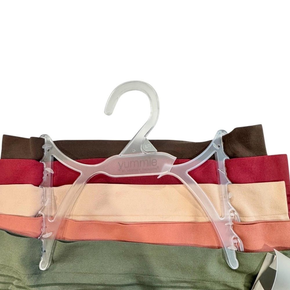 YUMMIE 5 Pack Solids Seamless Stretchy Comfy Tagfree Panties Briefs NWT Large - Picture 7 of 15